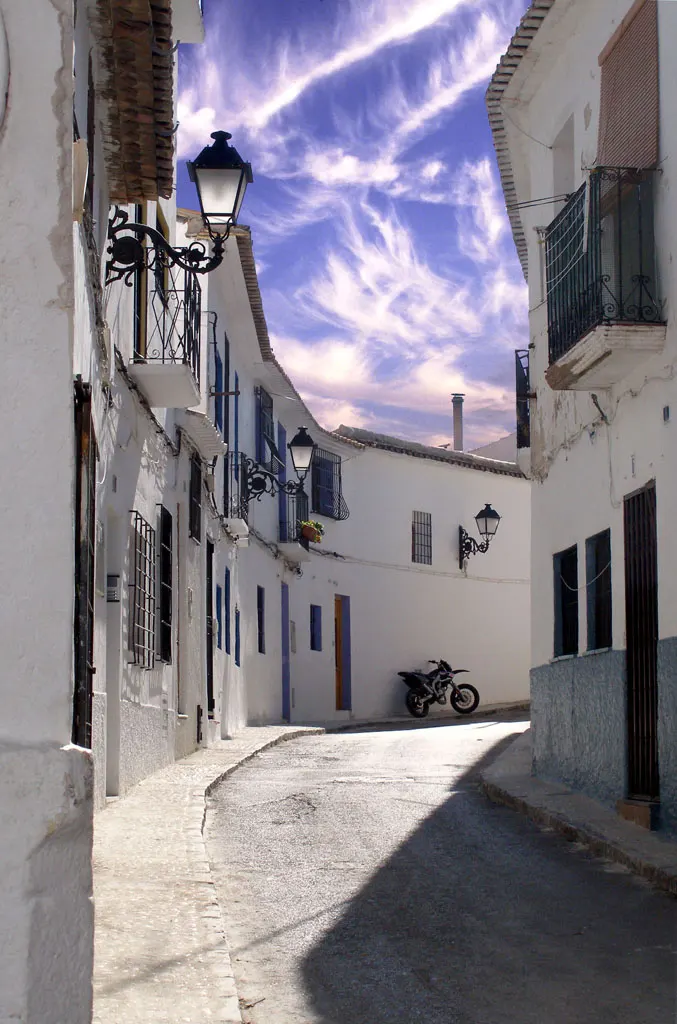 Altea old town street